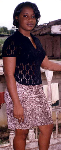 Date this athletic Gabon girl Agathta from  A9827
