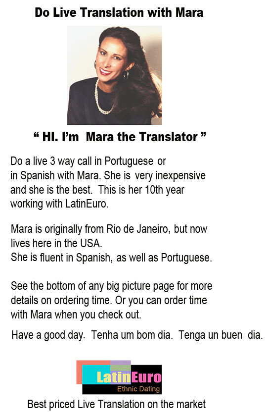 Date this gorgeous Brazil girl BR3766 from Live Translation BR3766