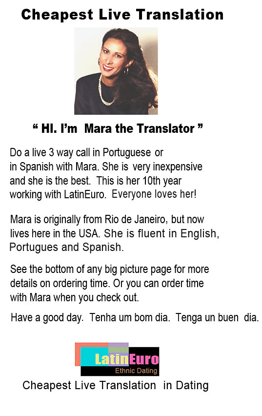 Date this passionate Brazil girl Cheepest Live Translation from  BR3990