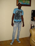 athletic Dominican Republic man Franklin from Puerto Plata DO6587