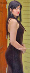 happy Peru girl Fernanda from Lima PE501