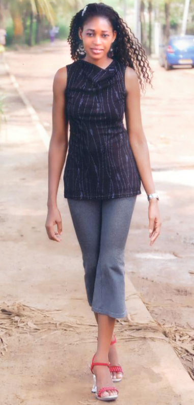 Date this georgeous Gabon girl Hortense from Libreville GA10