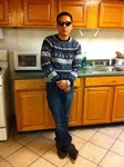 cute United States man Oscar from West New York US12315