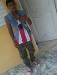 happy Dominican Republic man Angel Leroys Ar from Santiago De Los Caballeros DO19310